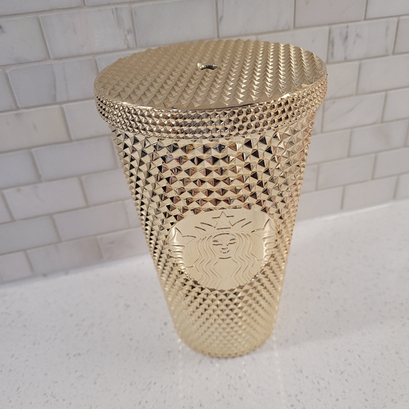 Starbucks Gold Tumbler - Picture 1 of 6